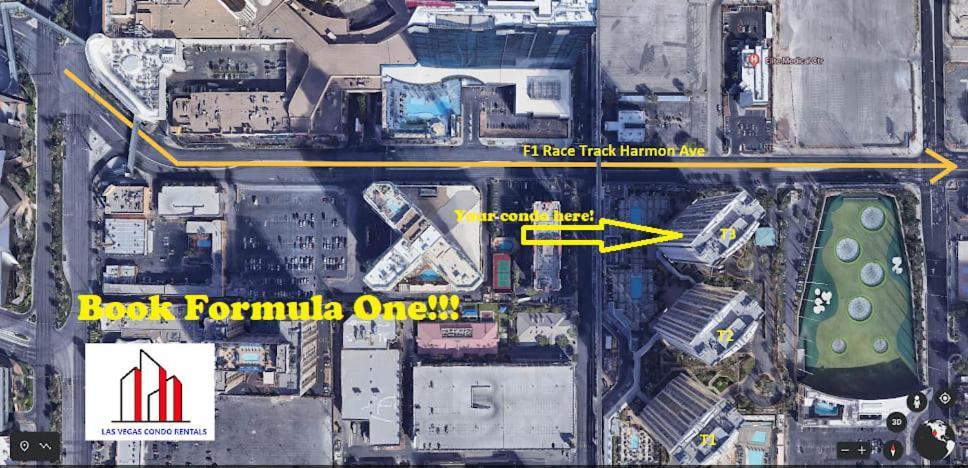 Mgm Signature-25-805 Balcony Strip Sphere F1 Views Las Vegas Luaran gambar